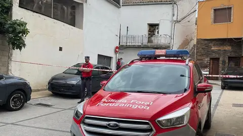 Agentes de la Polic&iacute;a Foral investigan la muerte de una mujer en Arguedas