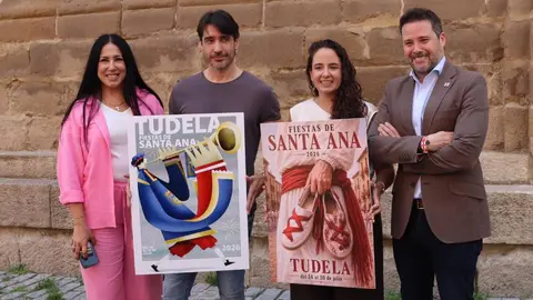 Cartel de las Fiestas de Tudela 2026