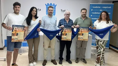 Presentaci&oacute;n del programa del 75 aniversario del Barrio de Lourdes en Tudela