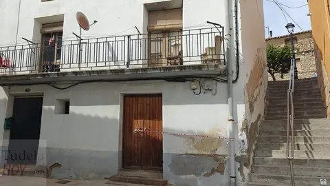 Domicilio en Arguedas de la mujer asesinada. Foto TudelaHoy.com