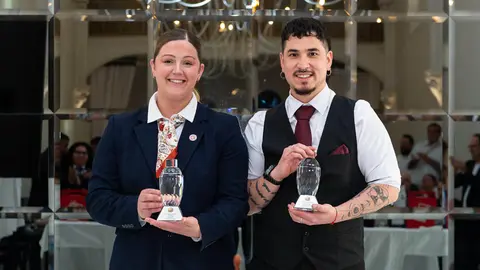 IX Concurso Regional de Navarra de Cocteler&iacute;a. Noelia Barea de Consentidos Caf&eacute; Bar en Tudela y Tomas Zambrano del Rincon del Iru&ntilde;a, Pamplona.