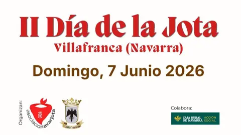 D&iacute;a de la Jota 2026 en Villafranca
