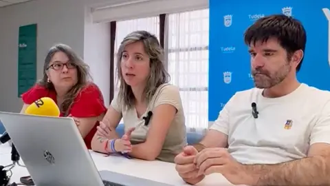 Rueda de prensa ofrecida por Contigo Tudela sobre la sentencia de Tudela Cultura