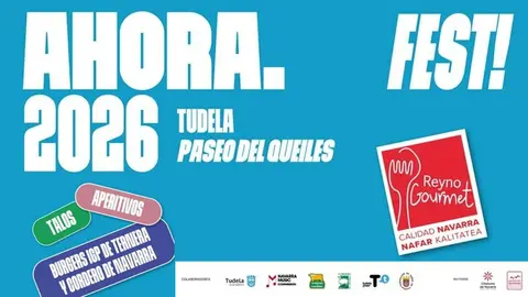 Programa Ahora Fest 2026 en Tudela