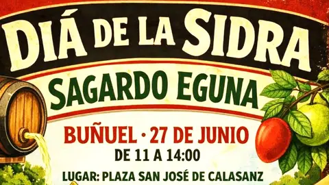 D&iacute;a de la sidra 2026 en Bu&ntilde;uel