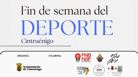 Fin de semana del deporte 2026 en Cintru&eacute;nigo