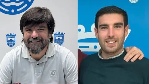 Eneko Larrarte y Mart&iacute;n L&oacute;pez