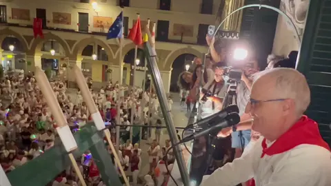 Pobre de M&iacute; 2026 de las fiestas de Tudela a cargo del Tudelano Popular D. Juan R. Sainz.