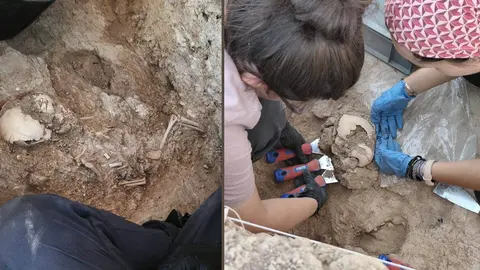 Nuevos hallazgos en las excavaciones del Alto de la Cruz de Cortes, Navarra