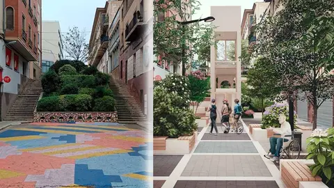 Arrancan las obras de transformaci&oacute;n de la Calle Manresa de Tudela