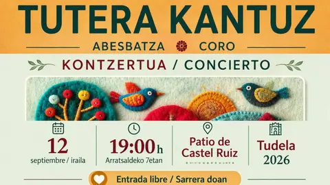 Concierto de Tutera Kantuz en Tudela