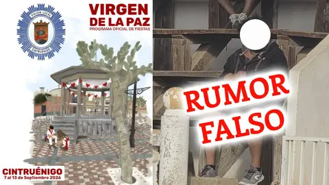 Polic&iacute;a lcoal de Cintru&eacute;nigo advierte de un falso rumor durante sus fiestas 2026