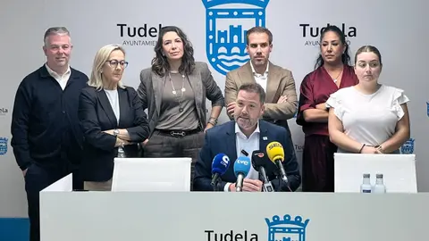 Comparecencia del Alcalde de Tudela para valorar las &uacute;ltimas noticias en relaci&oacute;n a la planta de fangos de Tudela