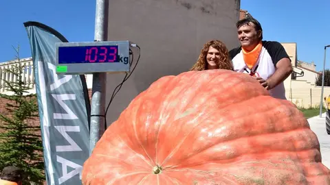 Ganadores del Concurso de Calabazas Gigantes de Valtierra 2026