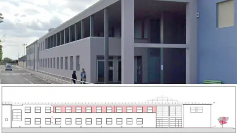 Proyecto de ampliaci&oacute;n del colegio de Castej&oacute;n