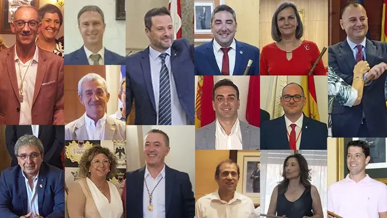 Alcaldes de la Ribera junio 2023