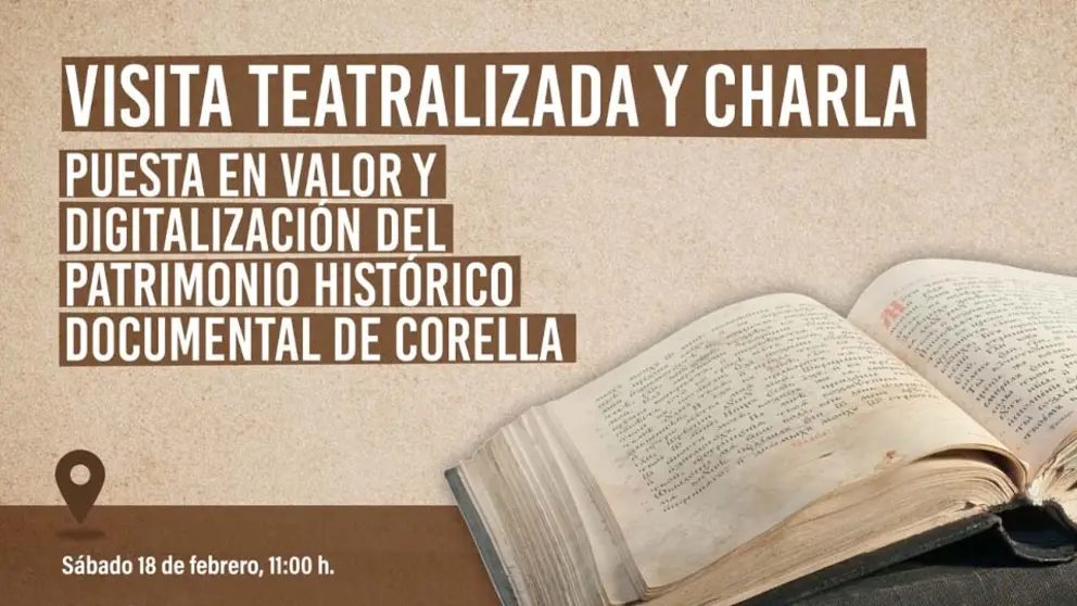 Visita teatralizada y charla en Corella