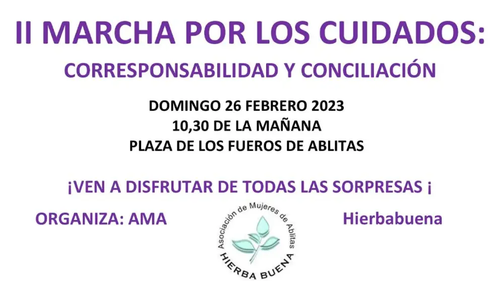 II Marcha por los cuidados en Ablitas