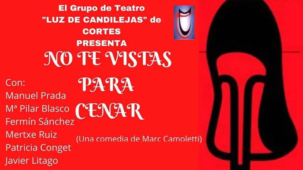 No te vistas para cenar. Grupo de Teatro Luz de Candilejas