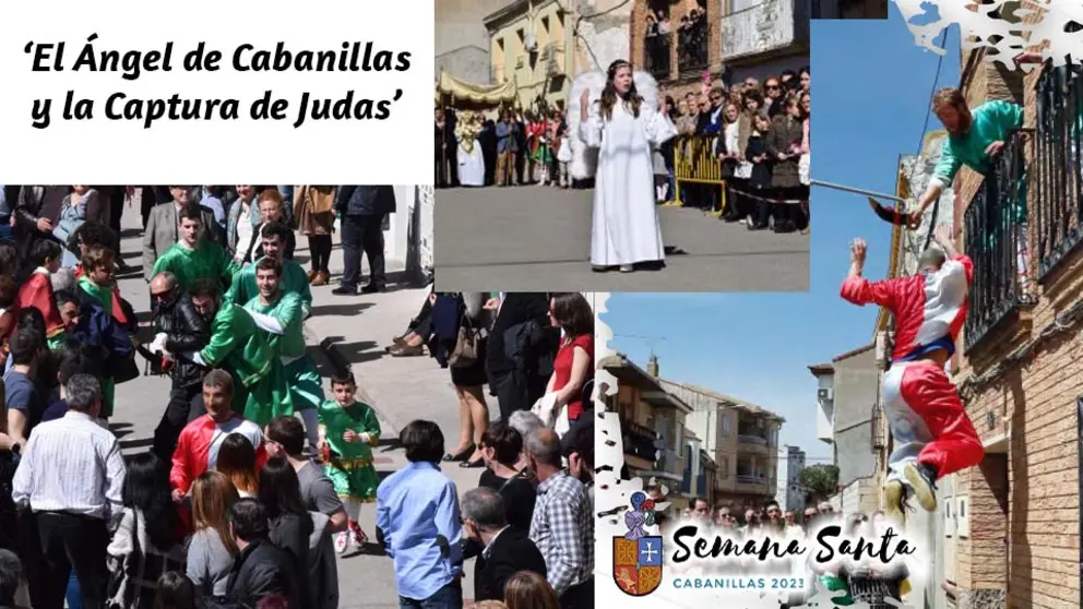 El Ángel de Cabanillas y la Captura de Judas. Semana Santa 2023