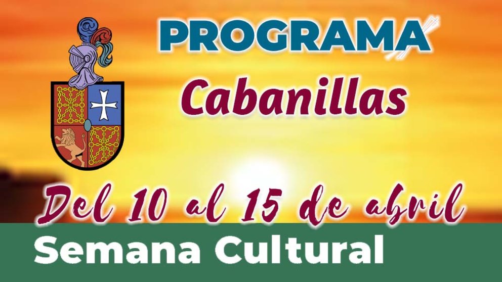 Programa de la Semana Cultural de Cabanillas 2023