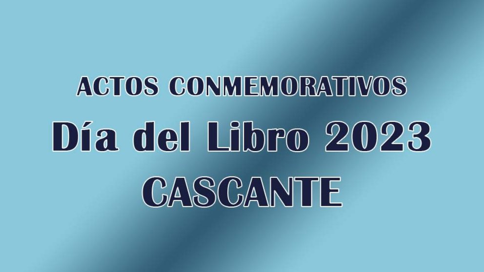 Actos conmemorativos Día del Libro en Cascante 2023