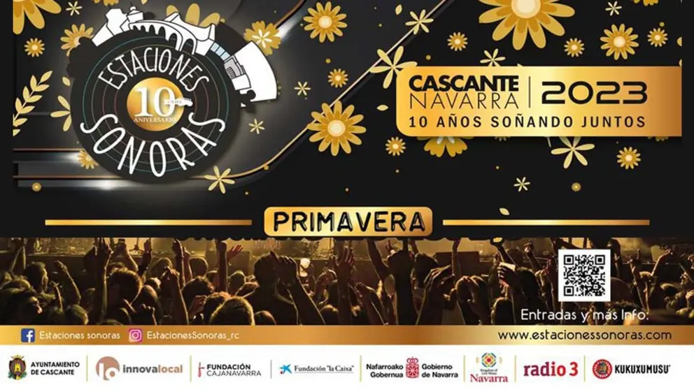 Programa Estaciones Sonoras de Primavera Cascante 2023