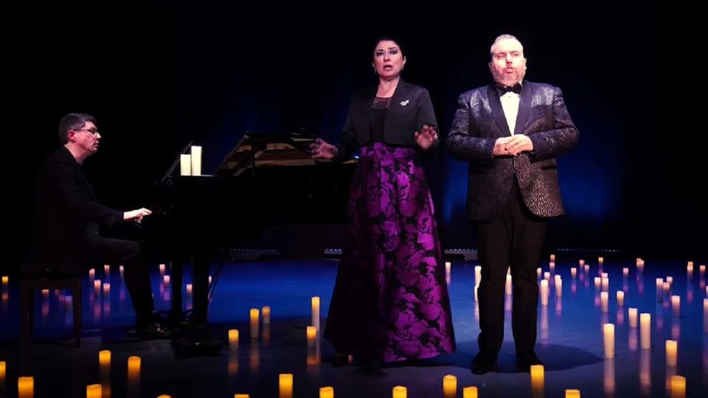 Recital "A la luz de las Velas" Montserrat Martí Caballé y Luis Santana