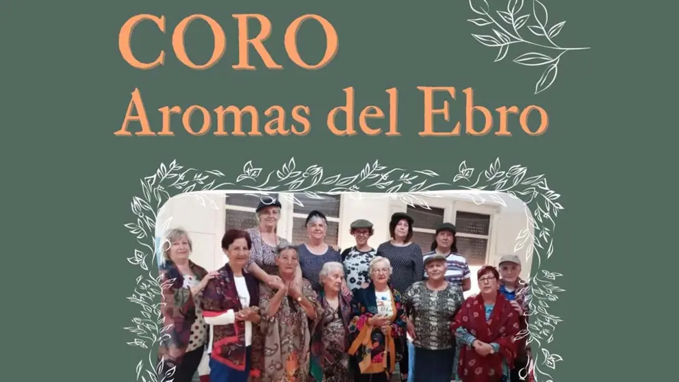 Actuación del Coro Aromas del Ebro en Castejón