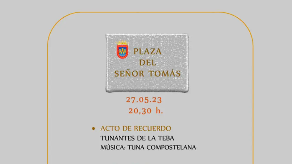 acto recuerdo señor tomas