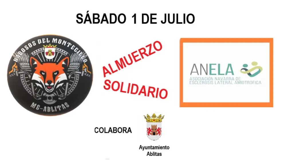 Almuerzo Solidario en Ablitas con los enfermos de ELA