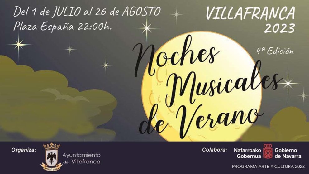 Noches Musicales de Verano en Villafranca 2023