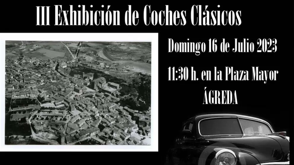 III Exhibición de Coches Clásicos en Ágreda 2023