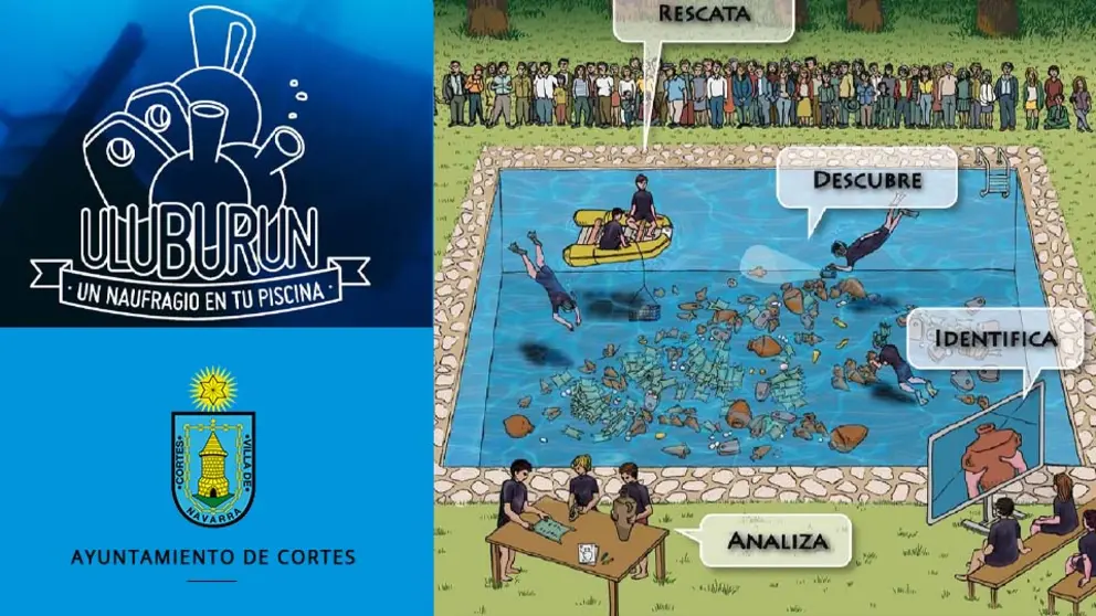 Un naufragio en las piscinas de Cortes