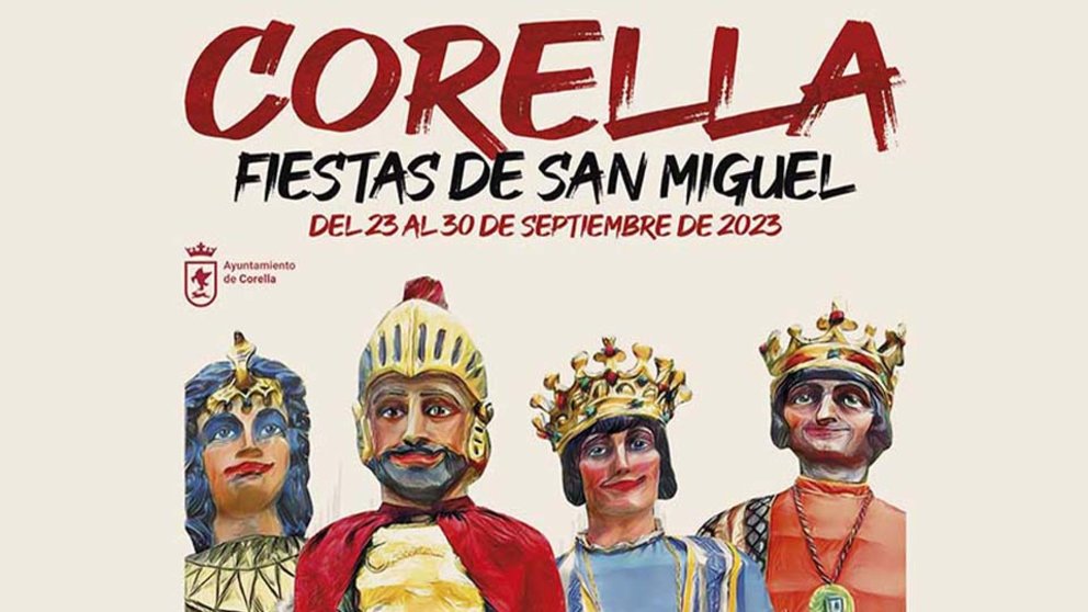 Programa de las Fiestas de San Miguel en Corella 2023