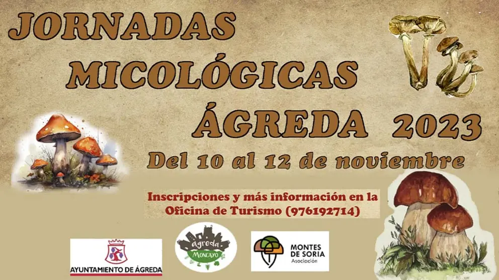 JORNADAS MICOLÓGICAS AGREDA 2023