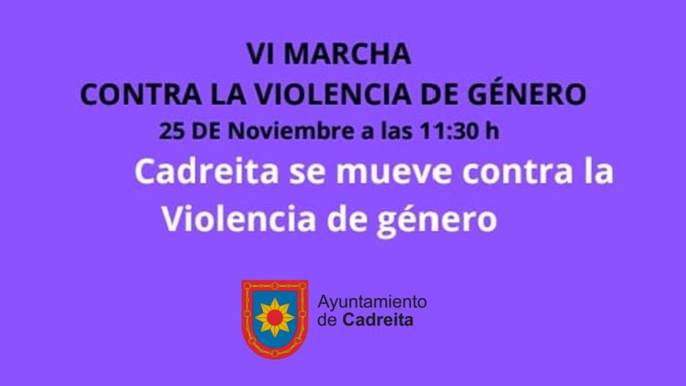 VI MARCHA CONTRA LA VIOLENCIA DE GÉNERO EN CADREITA 2023