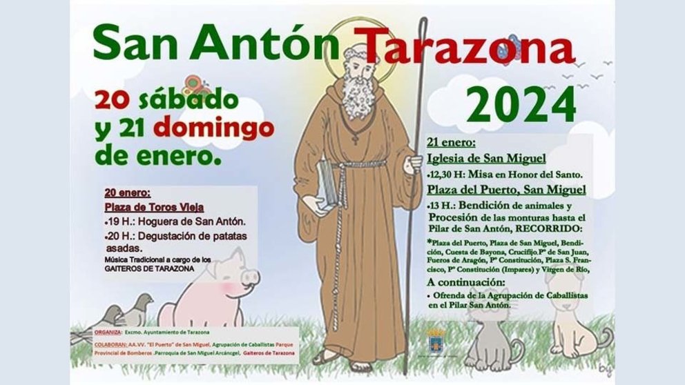 San Antón 2024 en Tarazona