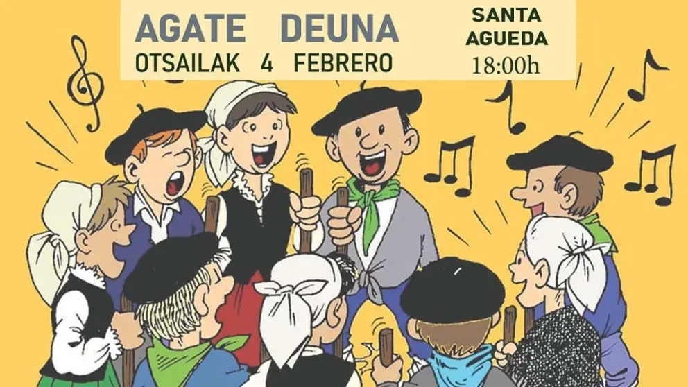 Celebración de Santa Águeda en Tudela 2024