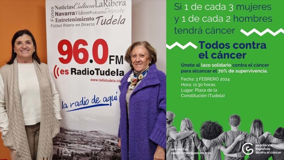 Actos en Tudela por el Día Internacional contra el Cáncer