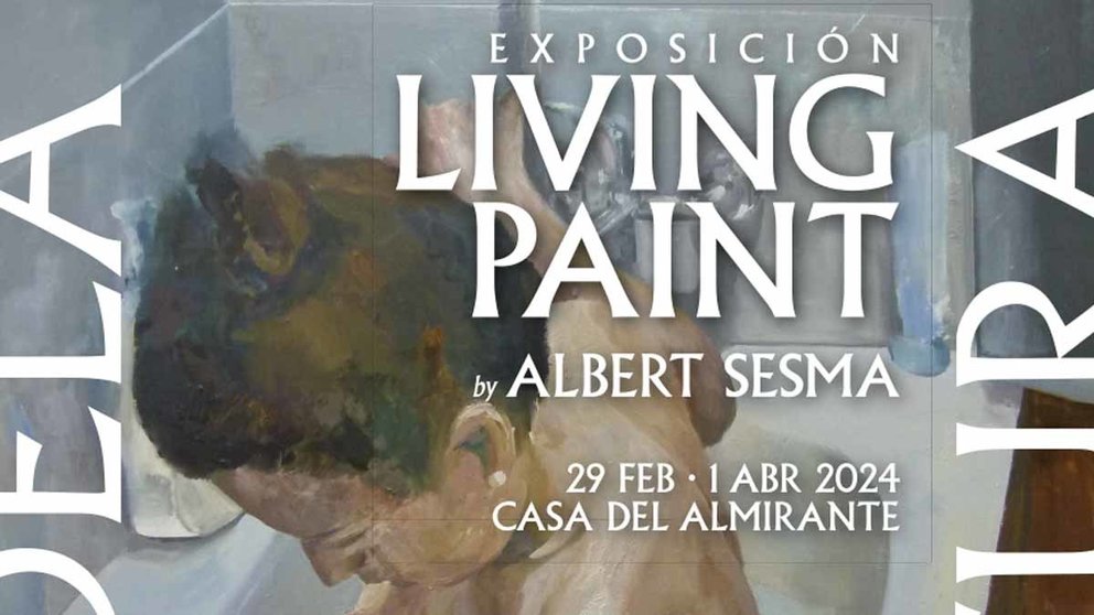 Inauguración en Tudela de la Exposición Living Paint de Albert Sesma 