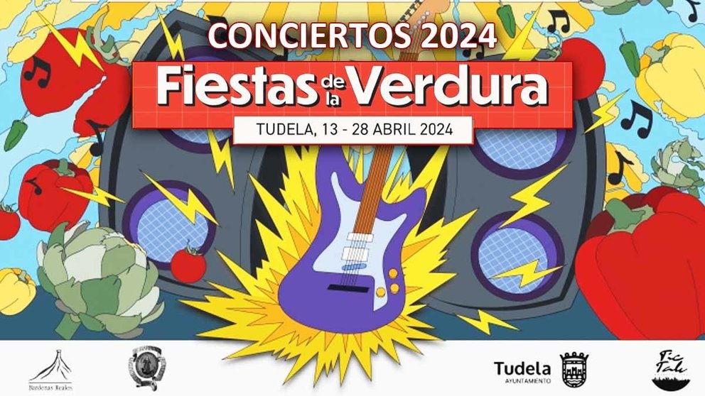 Conciertos de las Fiestas de la Verdura en Tudela 2024
