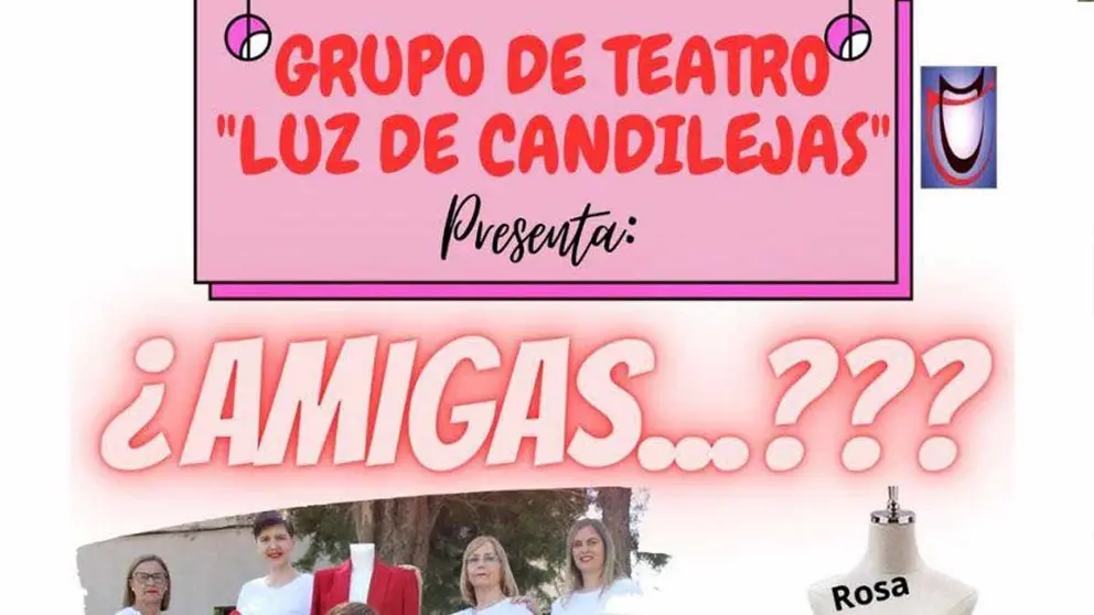 Teatro Amigas. Luz de candilejas