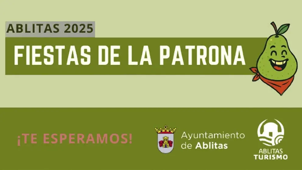Programa Fiestas de la Patrona 2025 en Ablitas, Navarra