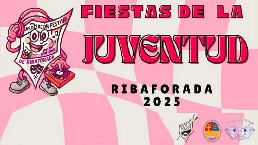 Programa Fiestas de la Juventud 2025 en Ribaforada, Navarra
