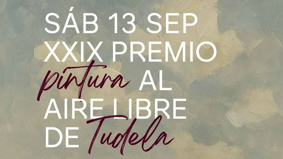 Premio de Pintura al Aire Libre en Tudela 2025