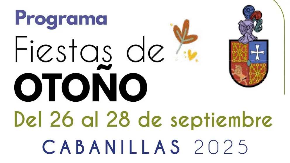 Programa Fiestas de Otoño en Cabanillas 2025