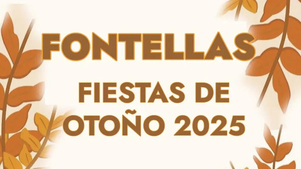 Programa Fiestas de Otoño en Fontellas 2025