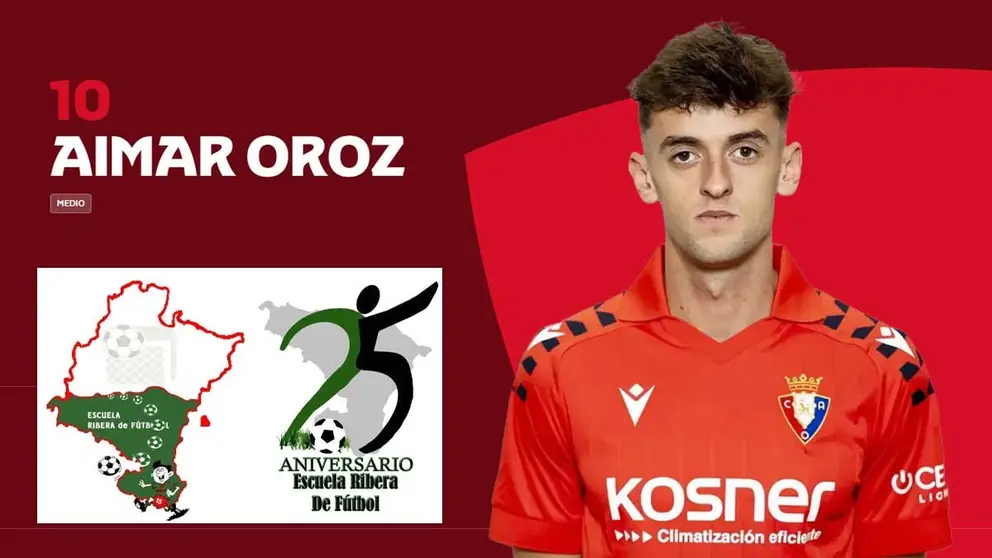Aimar Oroz, Premio Escuela Ribera de Fútbol 2025