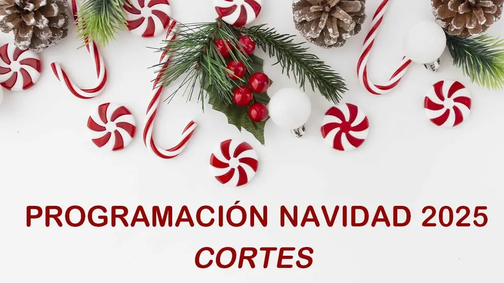 Programación Navidad 2025 en Cortes